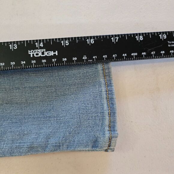 Ofluck Original Jeans Baby 18M Blue 2 Pairs Snap Closure Distressed Medium Wash - Picture 16 of 16